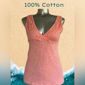 Free | Lace Bandeau Tank Top